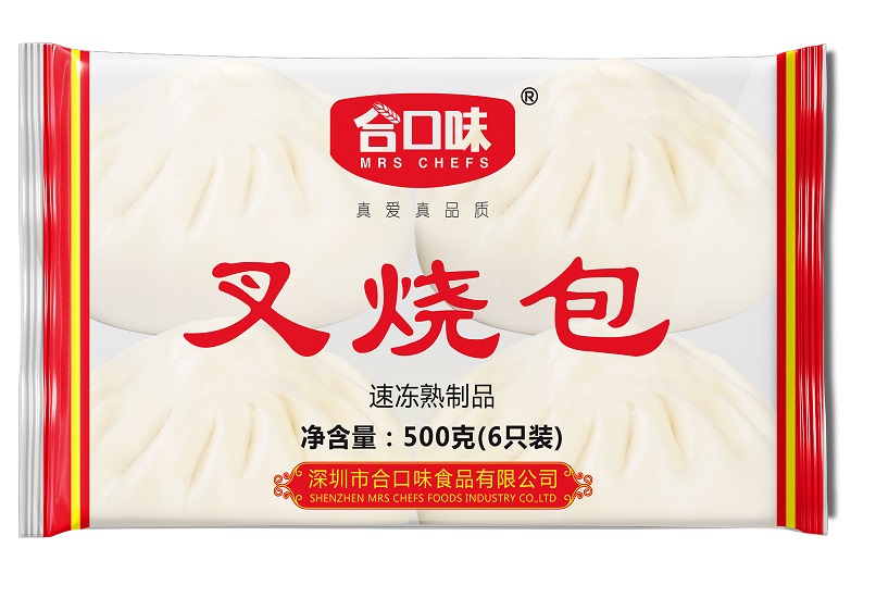 500g叉燒包